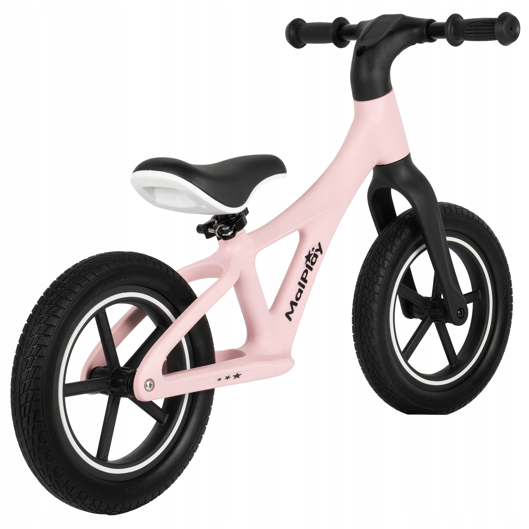 Rowerek Biegowy Dziecięcy Dla Dzieci 2+lat Lekki Jeździk Różowy Biegówka