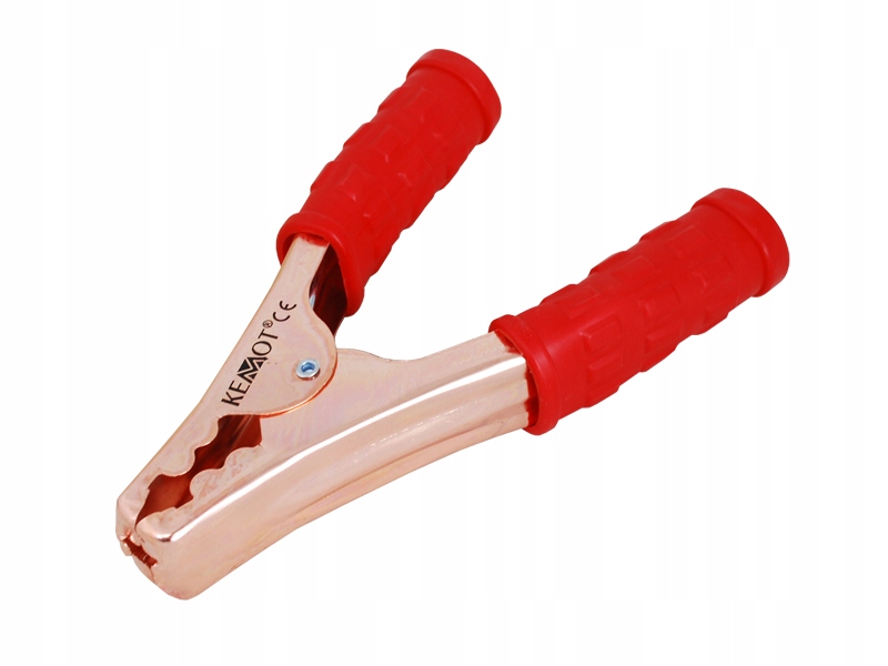 Złącze krokodyl 400 A czerwone 1 Szt.