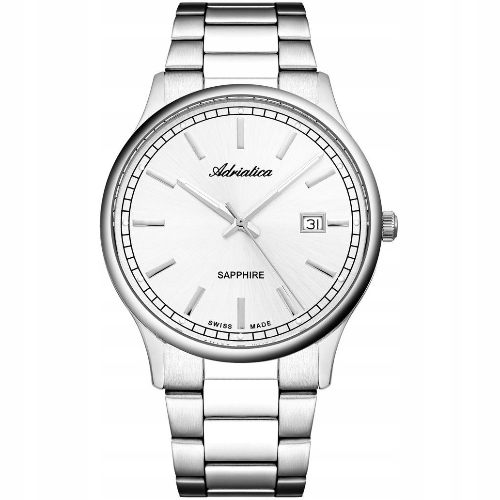 Pánské Hodinky Adriatica A1293.5113Q stříbrný náramek