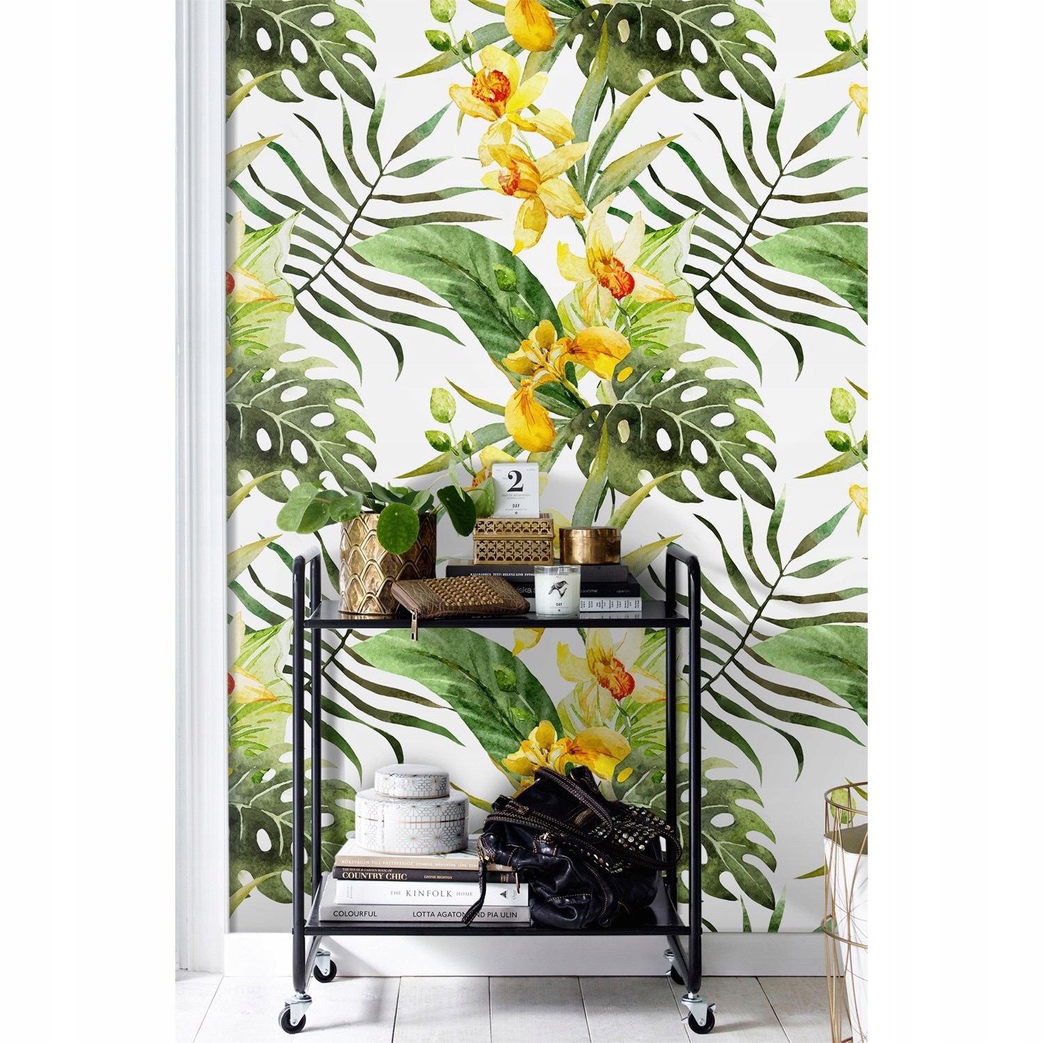 

Fototapeta do salonu Tropikalny kwiat 250x250 cm