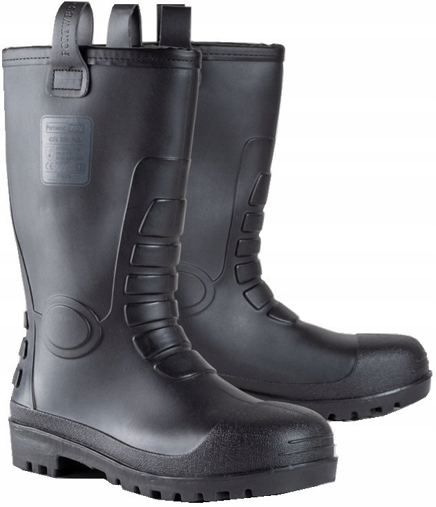 ANTYPRZEBICIOWE MĘSKIE GUMOWCE Z PODNOSKIEM S5