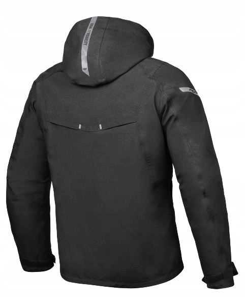 IXON KURTKA MOTOCYKLOWA TEKSTYLNA Z KAPTUREM BURNING BLACK M Rozmiar M