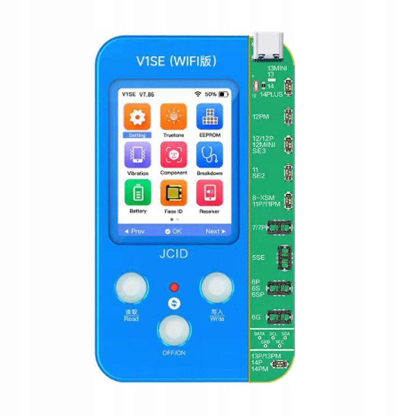 Programátor Jcid V1SE Wi-Fi Bateriová deska pro iPhone Servisní nástroj