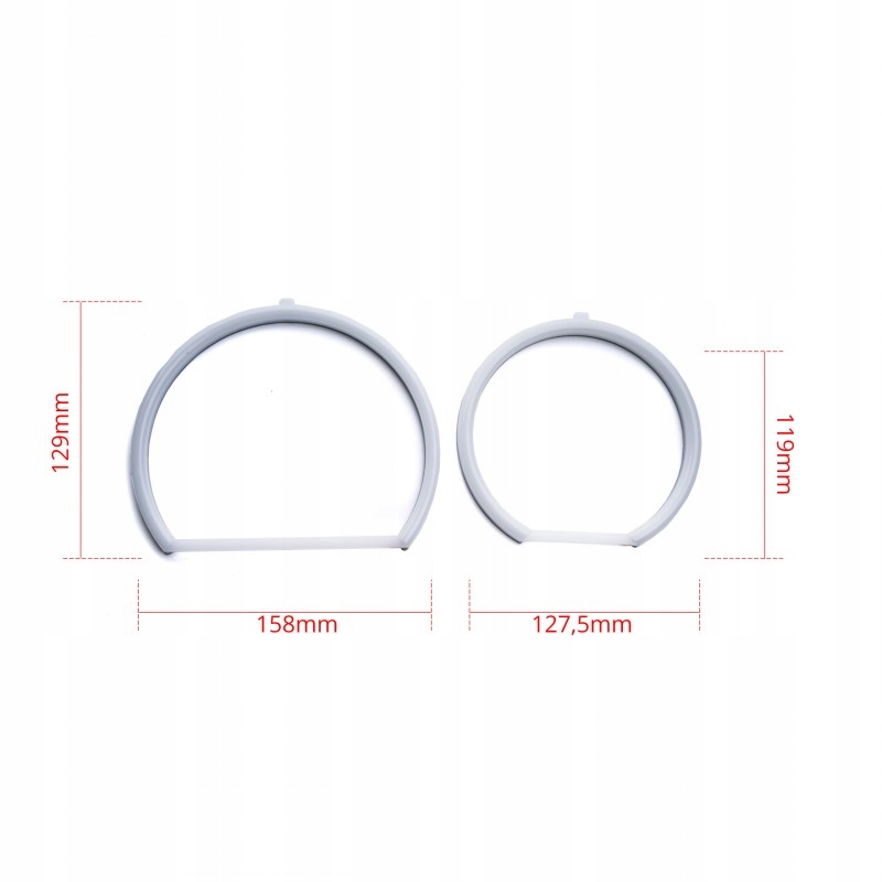 RINGI BMW X5 E53 1999 2004 COTTON LED ZIMNE BIALE Manufacturer Einparts