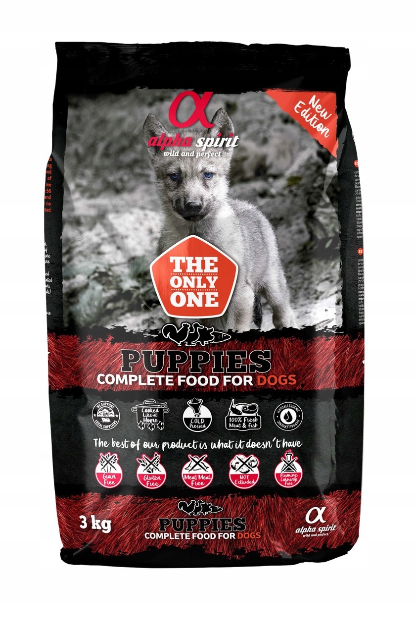 Alpha Spirit Puppies 3kg dla szczeniąt