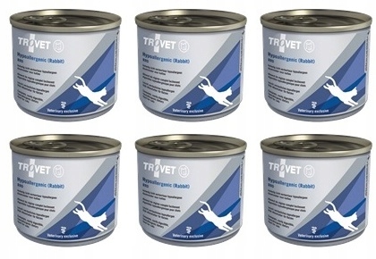 Trovet Cat RRD Hypoallergenic Rabbit 6 x 200 g (8716811001724) • Cena ...