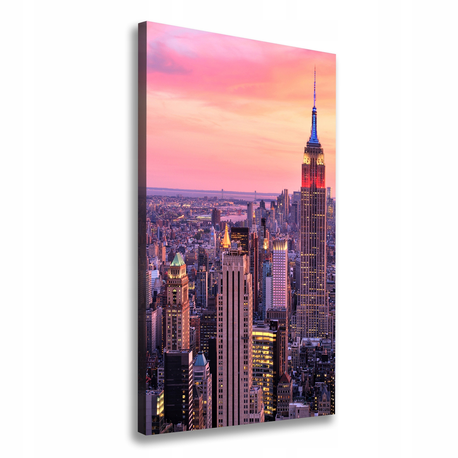 Fotoobraz obraz na plátně New York západ 50x100 cm