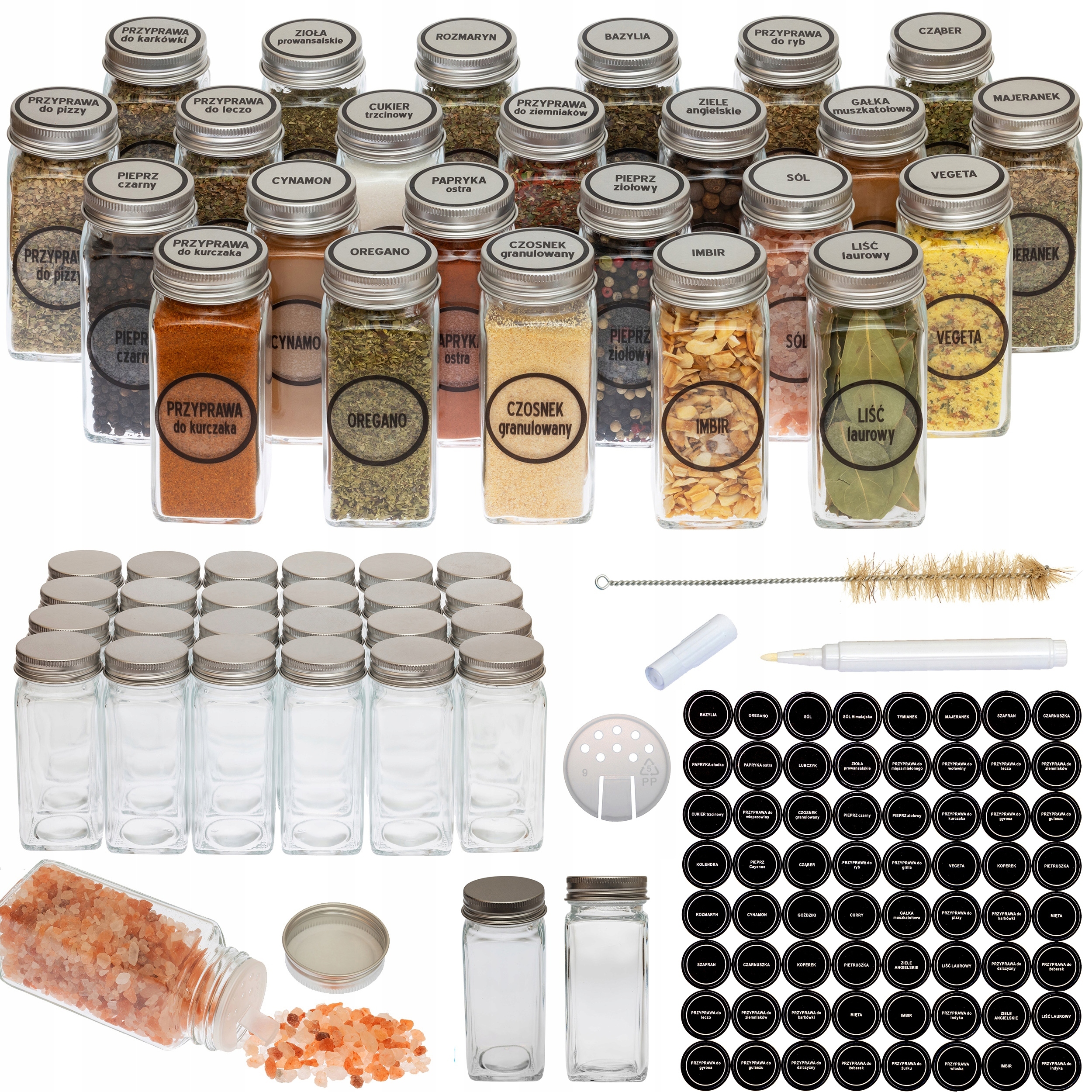 

Ruby Zestaw 24 Słoiczków Do Przypraw 120 ML