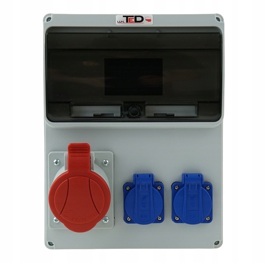 Elektrický Stavební Rozvaděč 400V 32A/5P 2 X 250V 16A 11 Modulů