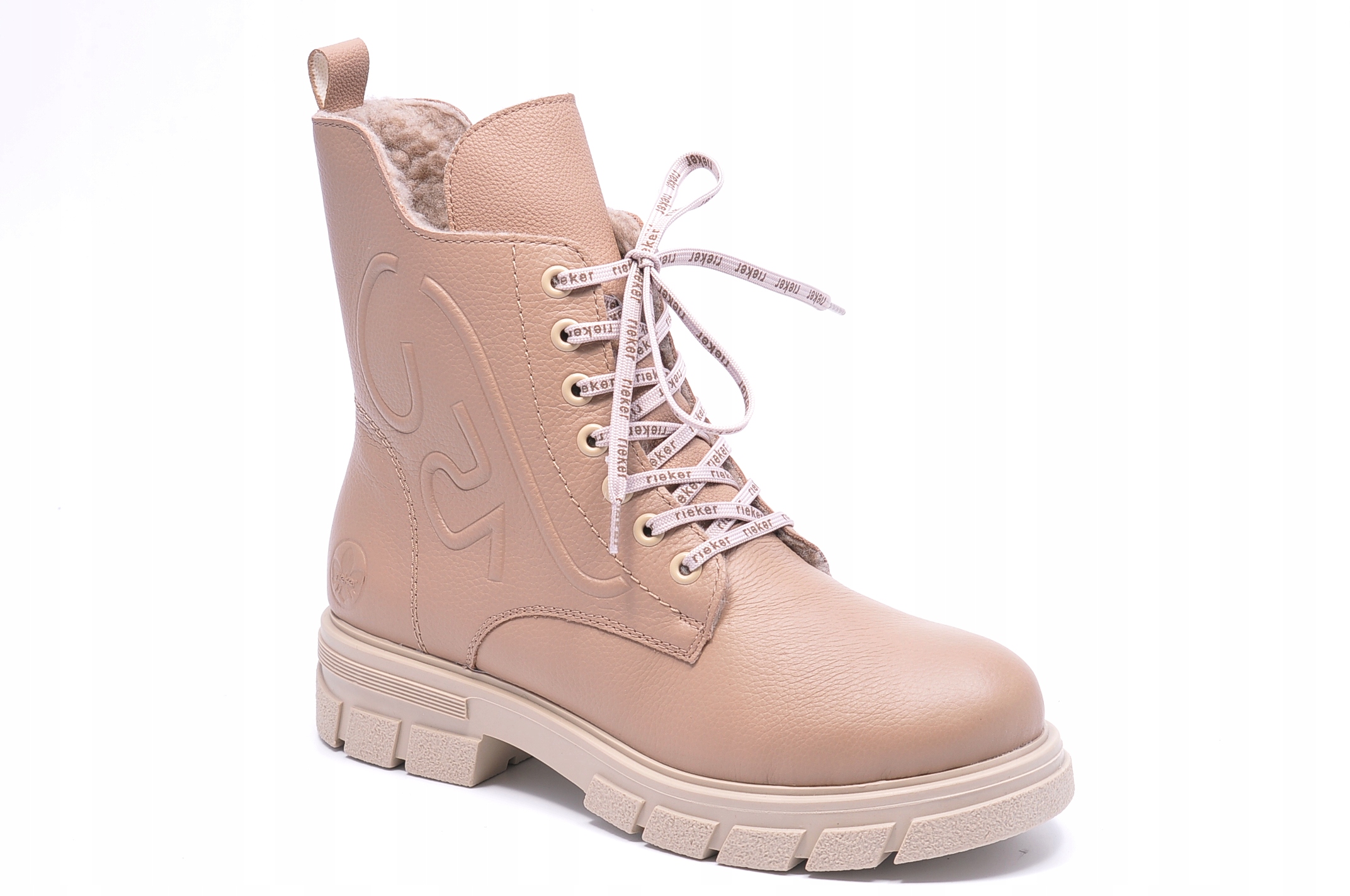 Kotníkové Kotníkové Boty Rieker Z9134-20 béžové, Velikost 40