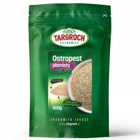 

Ostropest Plamisty Mielony 500g 0,5kg Wątroba