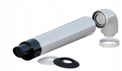 Komin poziomy Saunier Duval przyłączeniowy Ricom