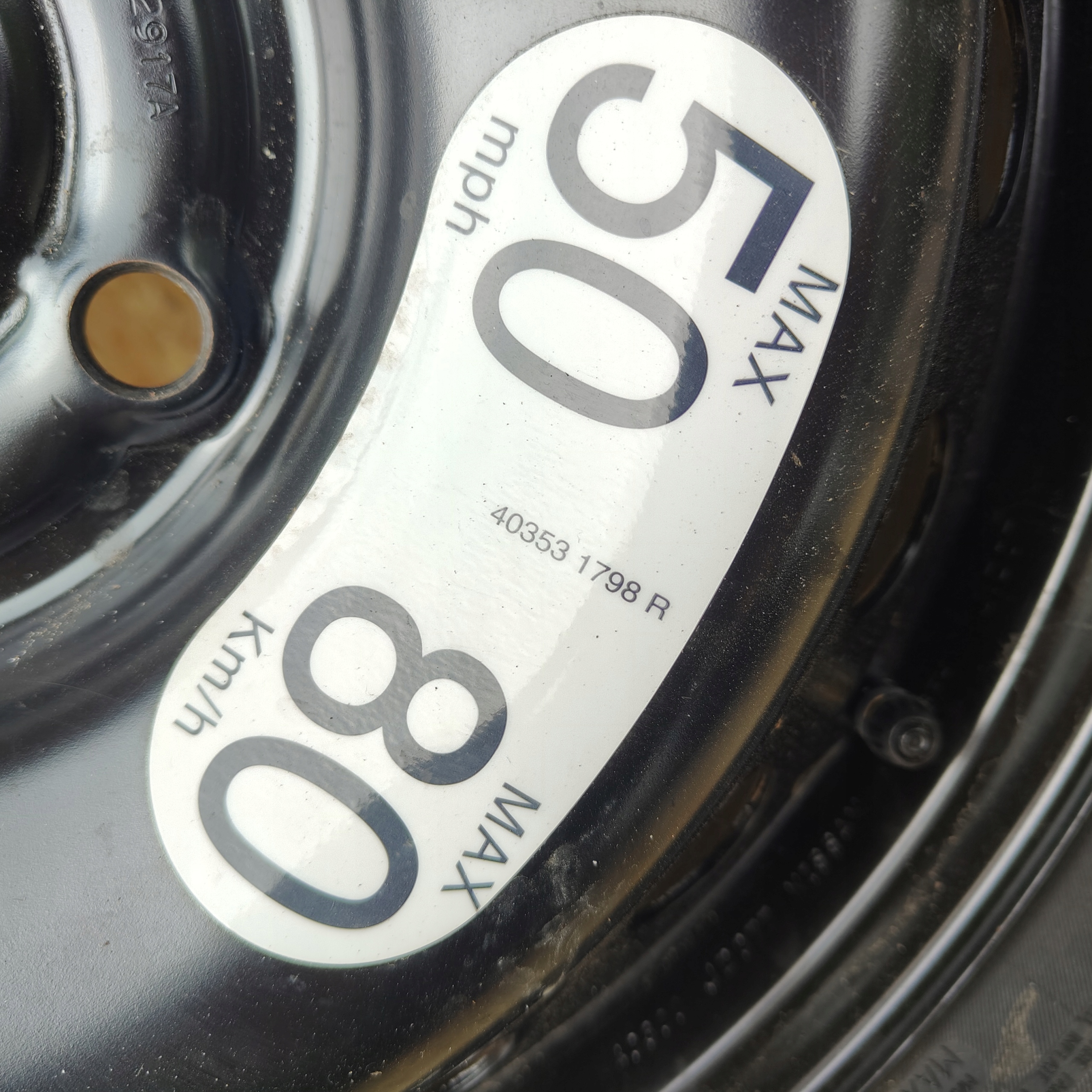 wheel spare RENAULT 403531798R 16*