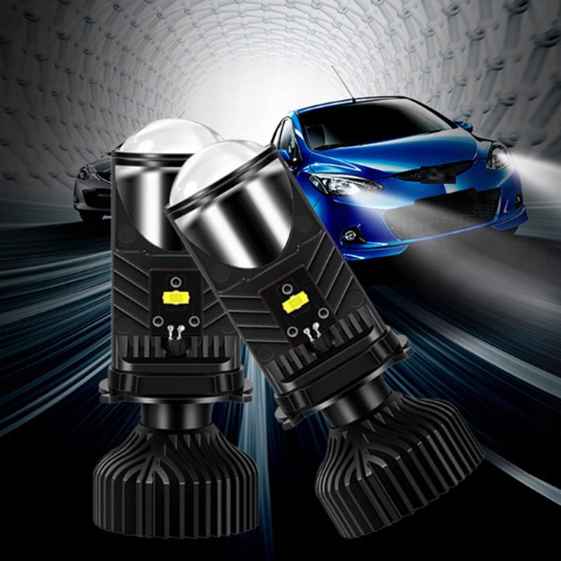 Soczewki projektory Bi LED Mini H4 6500K Zarowka Zestaw 2szt EAN (GTIN) 6975066820876