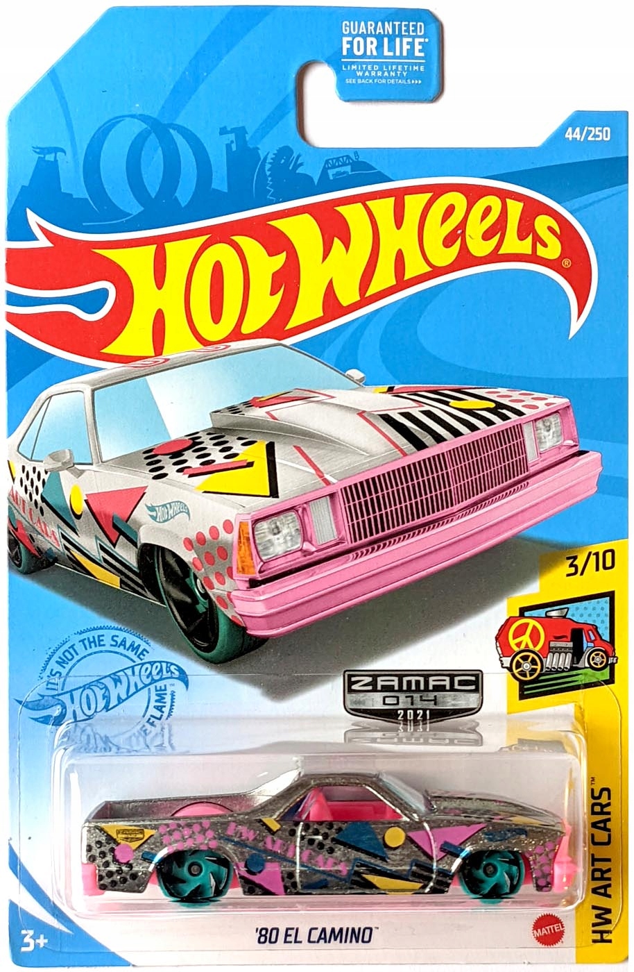 

Hot Wheels 80 El Camino Zamac 014 Hw Art Cars 3/10