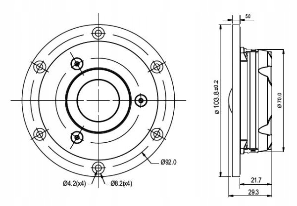 Głośnik SB Acoustics Satori TW29DN-8 8ohm EAN (GTIN) 8782356014604