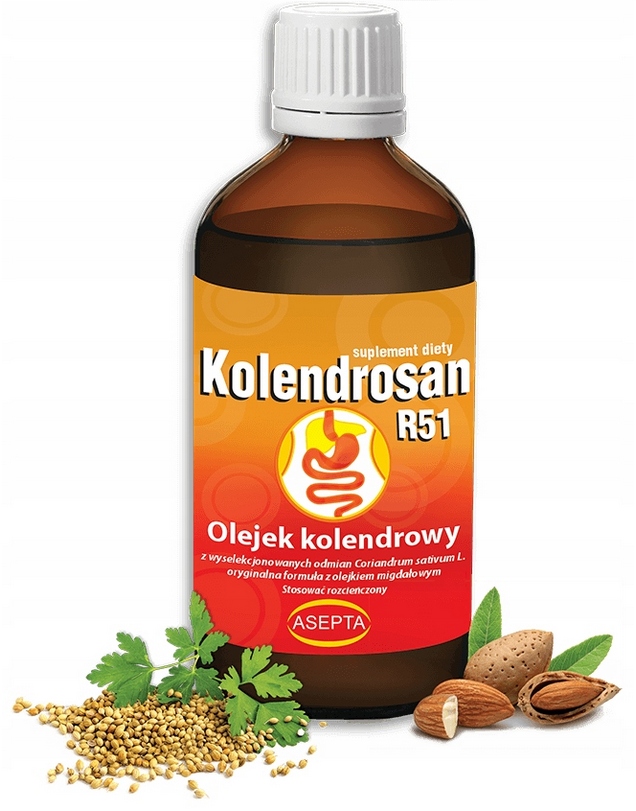

Asepta Kolendrosan R51 100ml Olejek kolendrowy