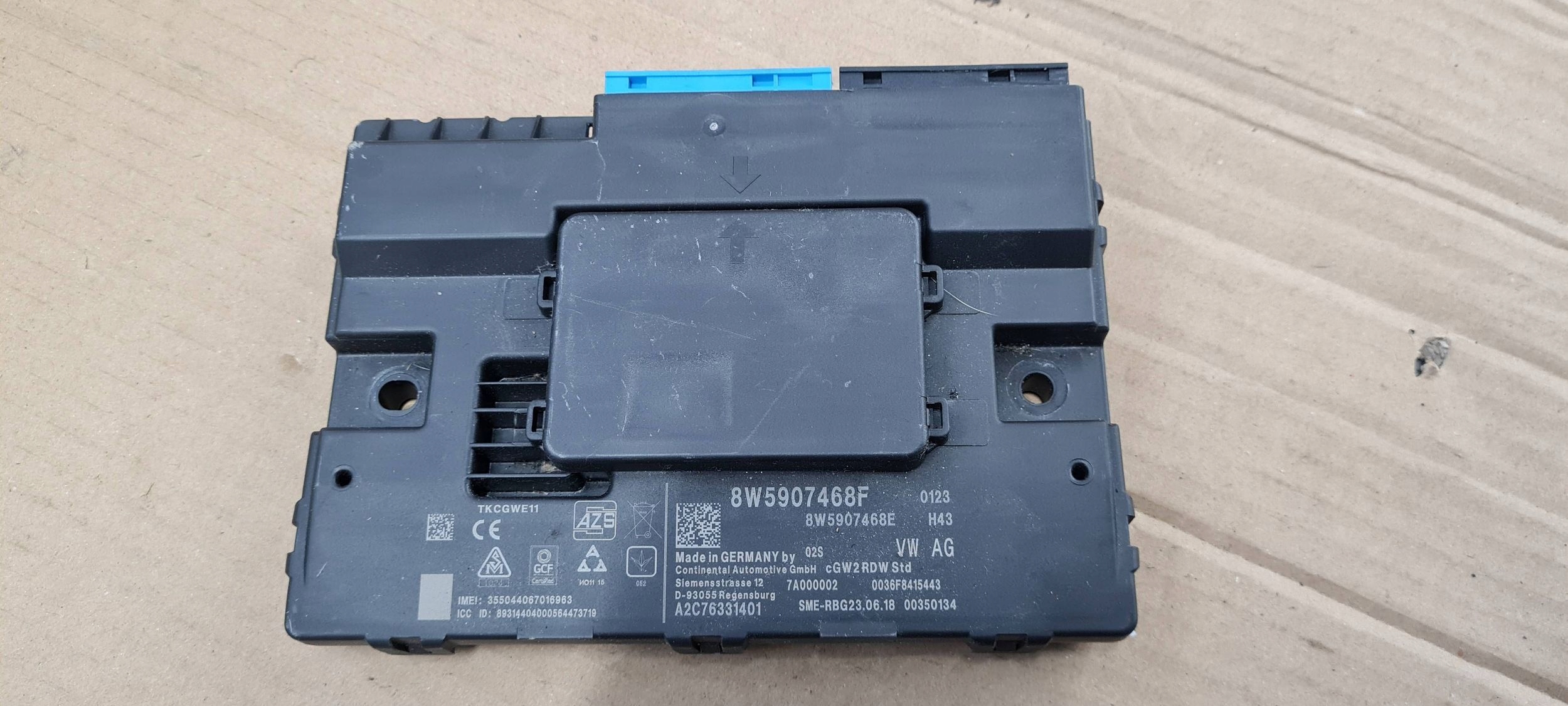 S5 8W A5 module control unit GATEWAY 8W5907468F A4 B9 8W S4
