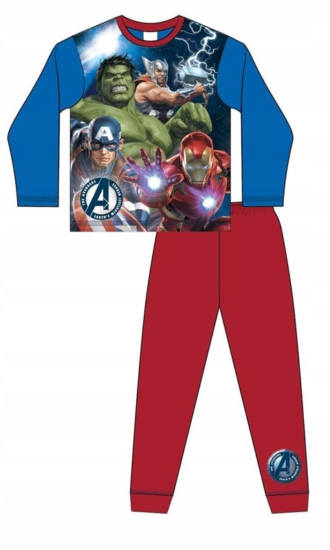 

Avengers Hulk Piżama Piżamka 5-6 lat 116 cm