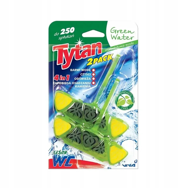 

Tytan zawieszka barwiąca wodę 2x40g Green Water