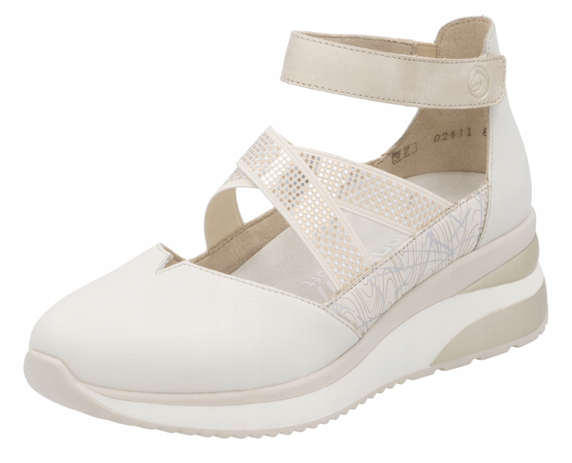 Remonte D2411-81 vel.37 polobotky sportovní baleríny Rieker Soft