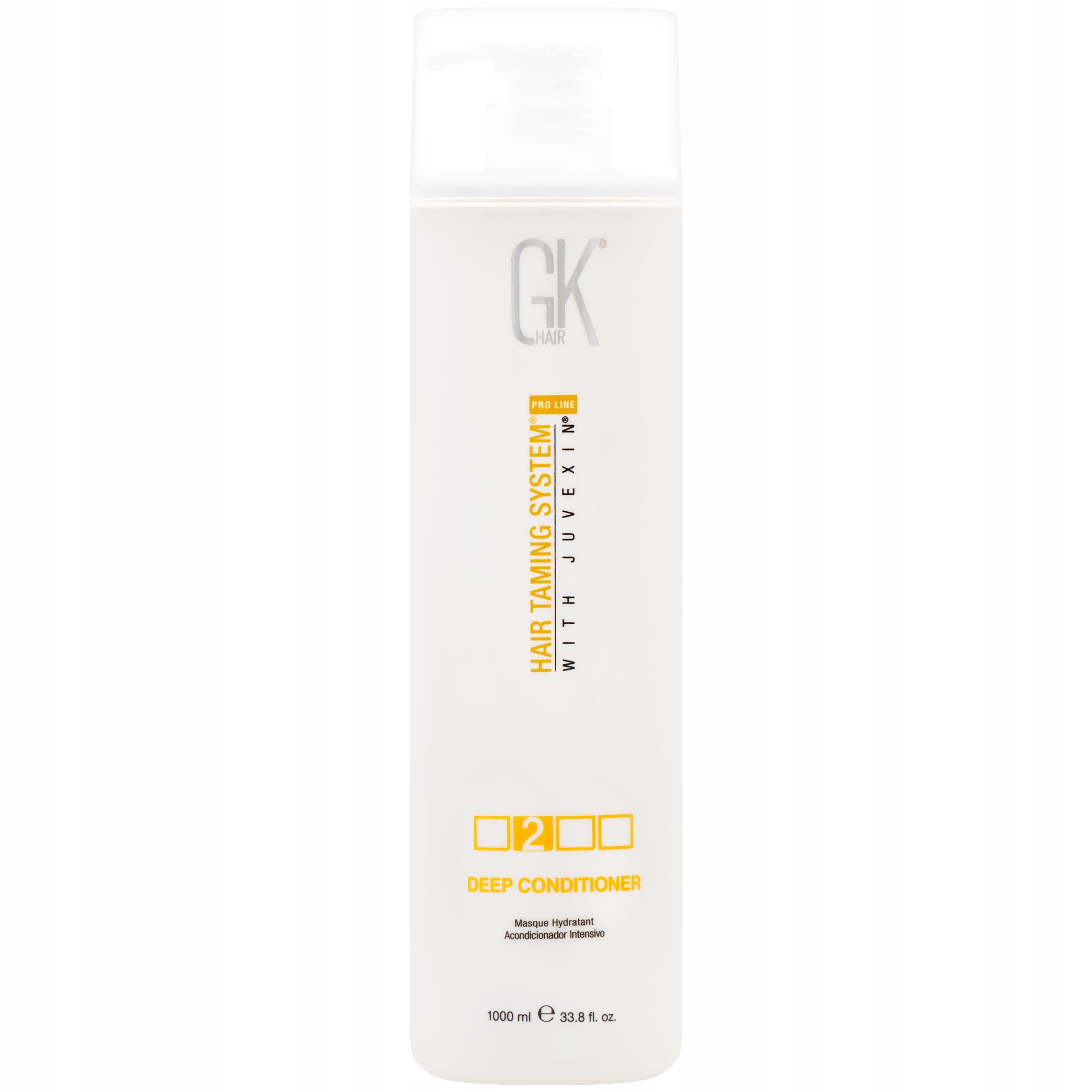 Gk Hair Deep vyživující vyhlazující maska 1000 ml zabraňuje krepatění