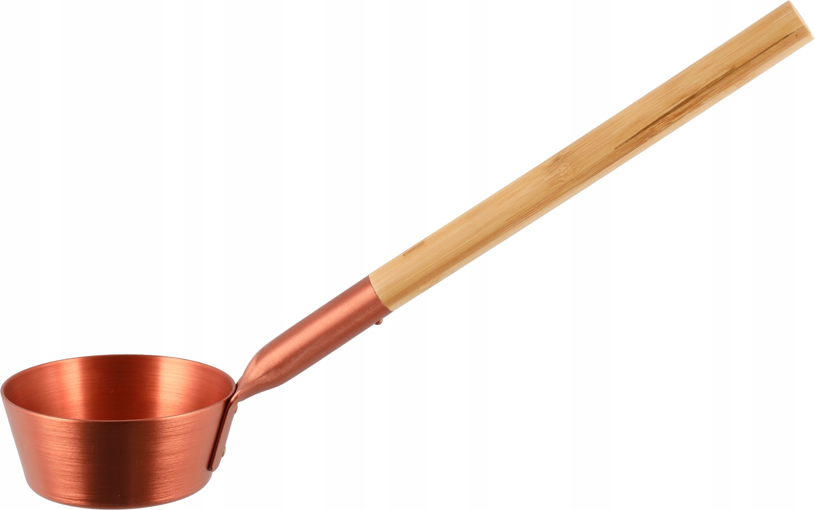 

Chochla Rento do sauny metalowa łyżka miedź