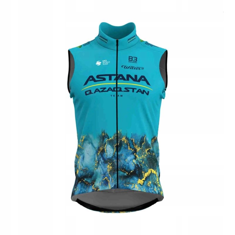 Biemme Astana – větruvzdorná cyklistická vesta