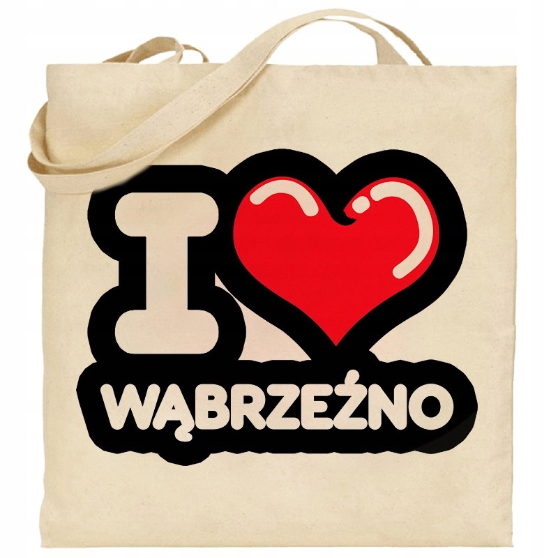 torba ecru kocham Wąbrzeźno