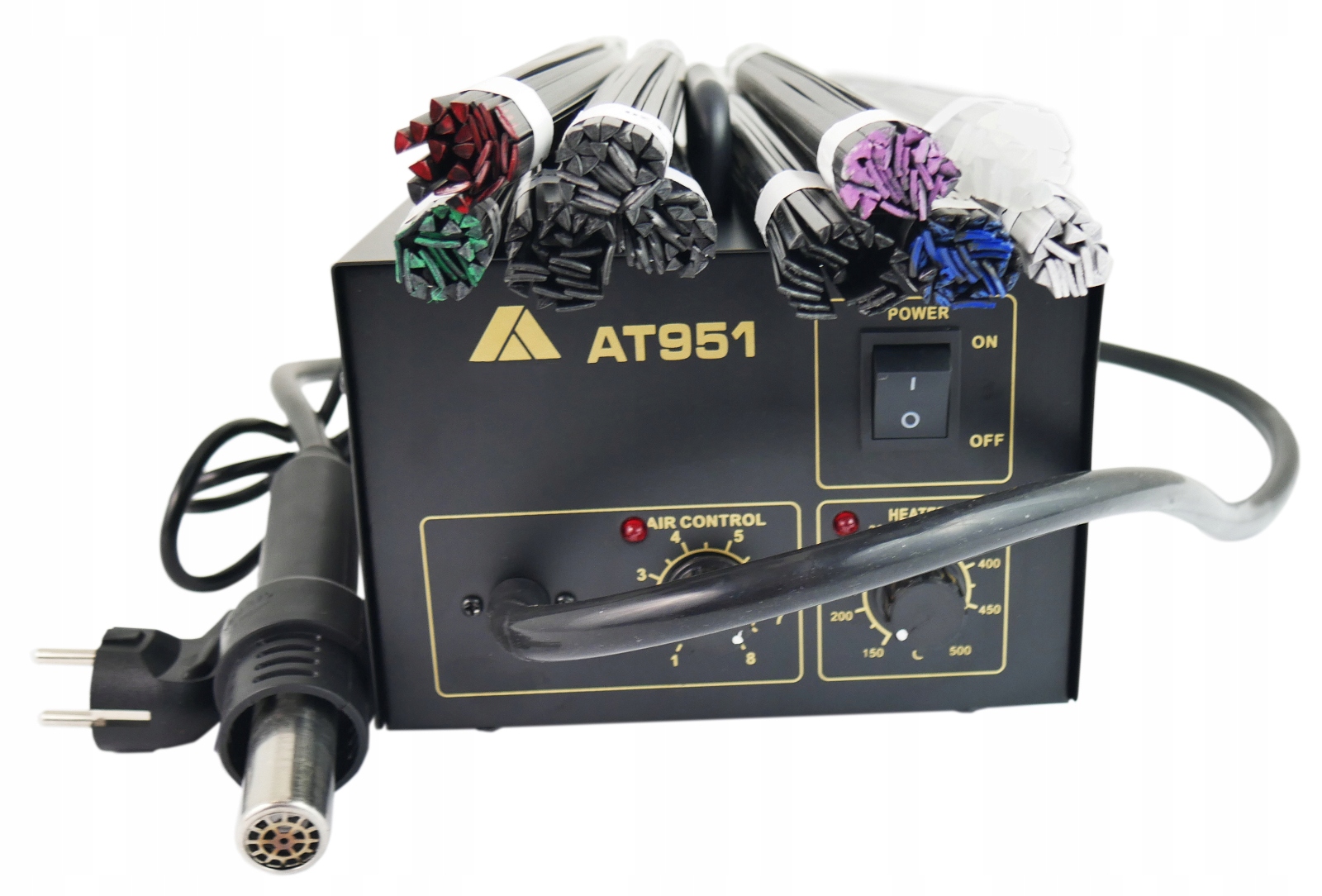 Spawarka do plastiku AT 951 dysze spoiwo 1kg Producent code Spawanie plastiku AT951 Spoiwa