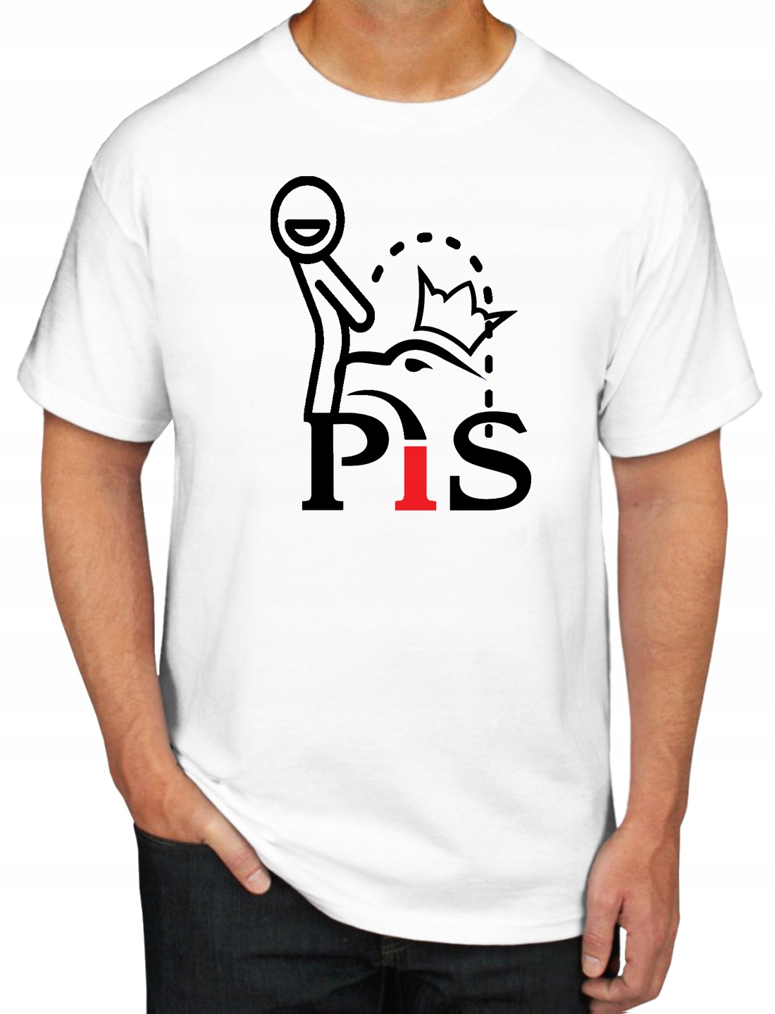 

Koszulka T-shirt Anty Pis Kaczor Protest Fun XL