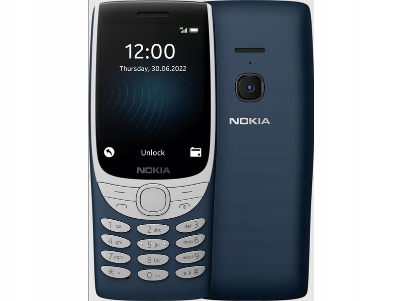 

Niebieski Telefon Gsm Nokia 8210 4G DualSim