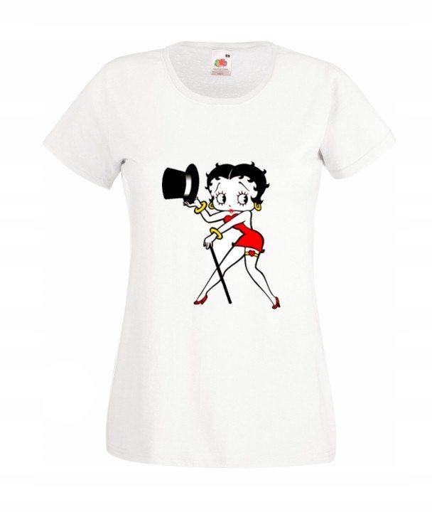 

Koszulka Damska Betty Boop Pin Up Wzory Prezent