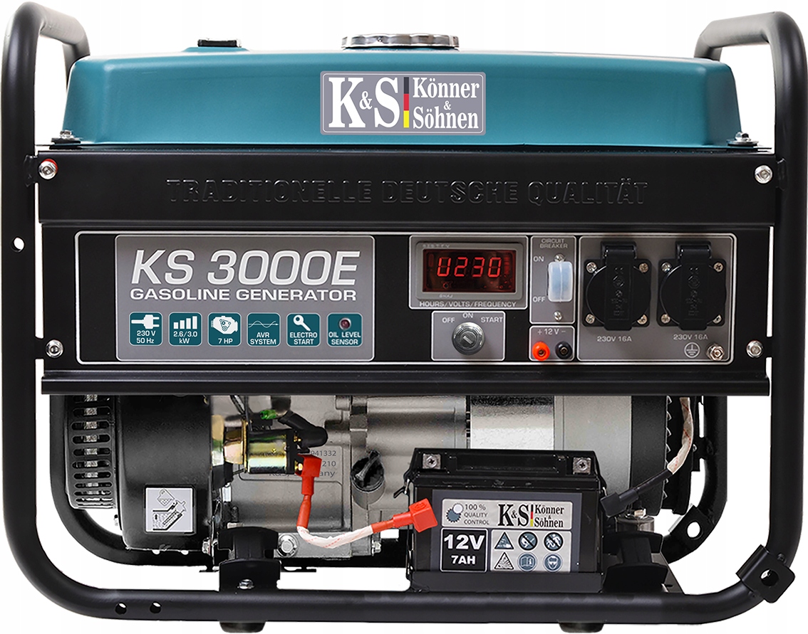 Agregat prądotwórczy Könner & Söhnen Ks 3000E 3000 W