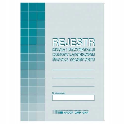 REJ. MYCIA I DEZ.KOM.ŁADUN.ŚR.TRANSP. H-91-3