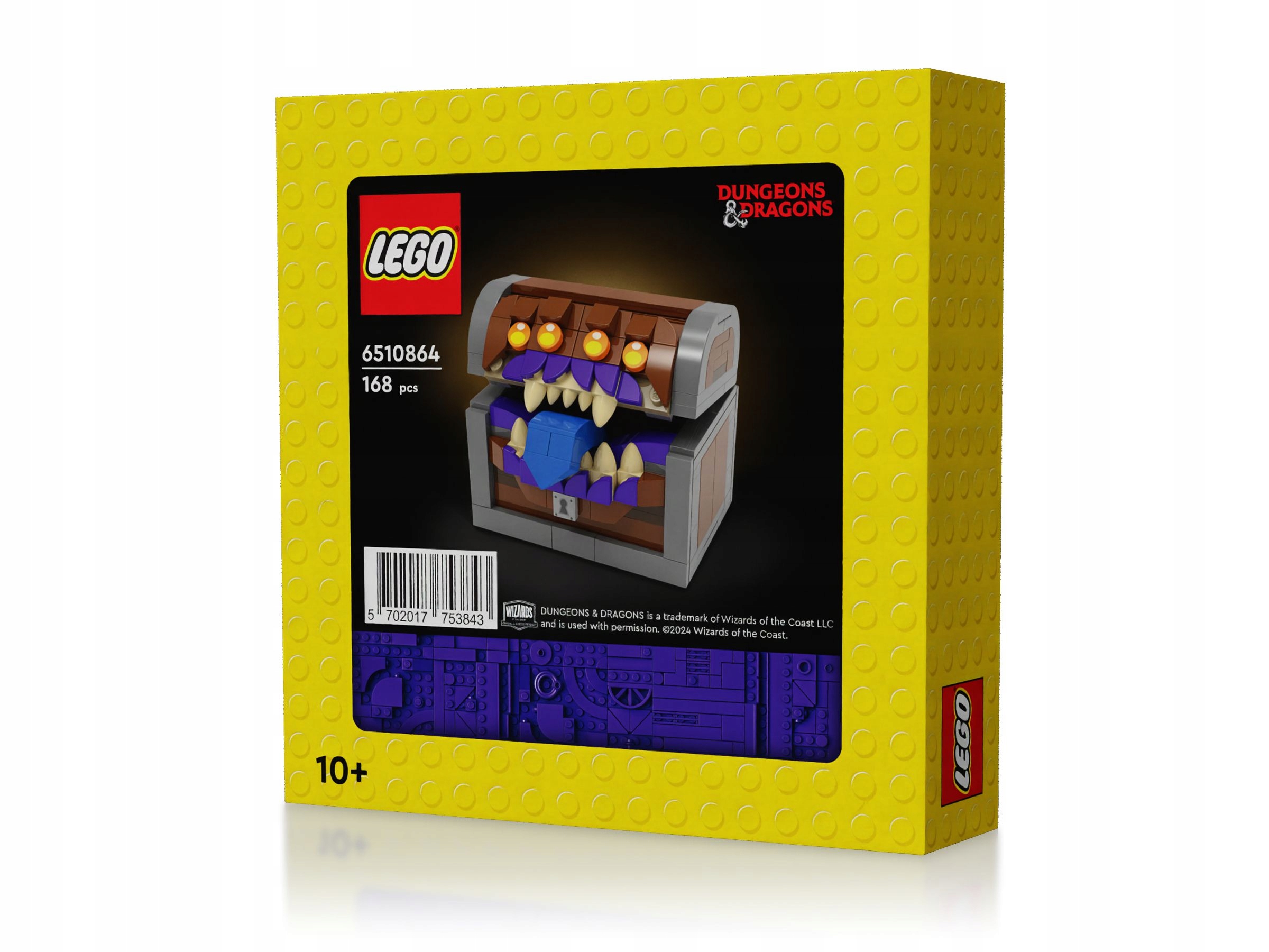 Lego Ideas 5008325 Dungeons & Dragons Pudełko na kości w formie mimik Gwp