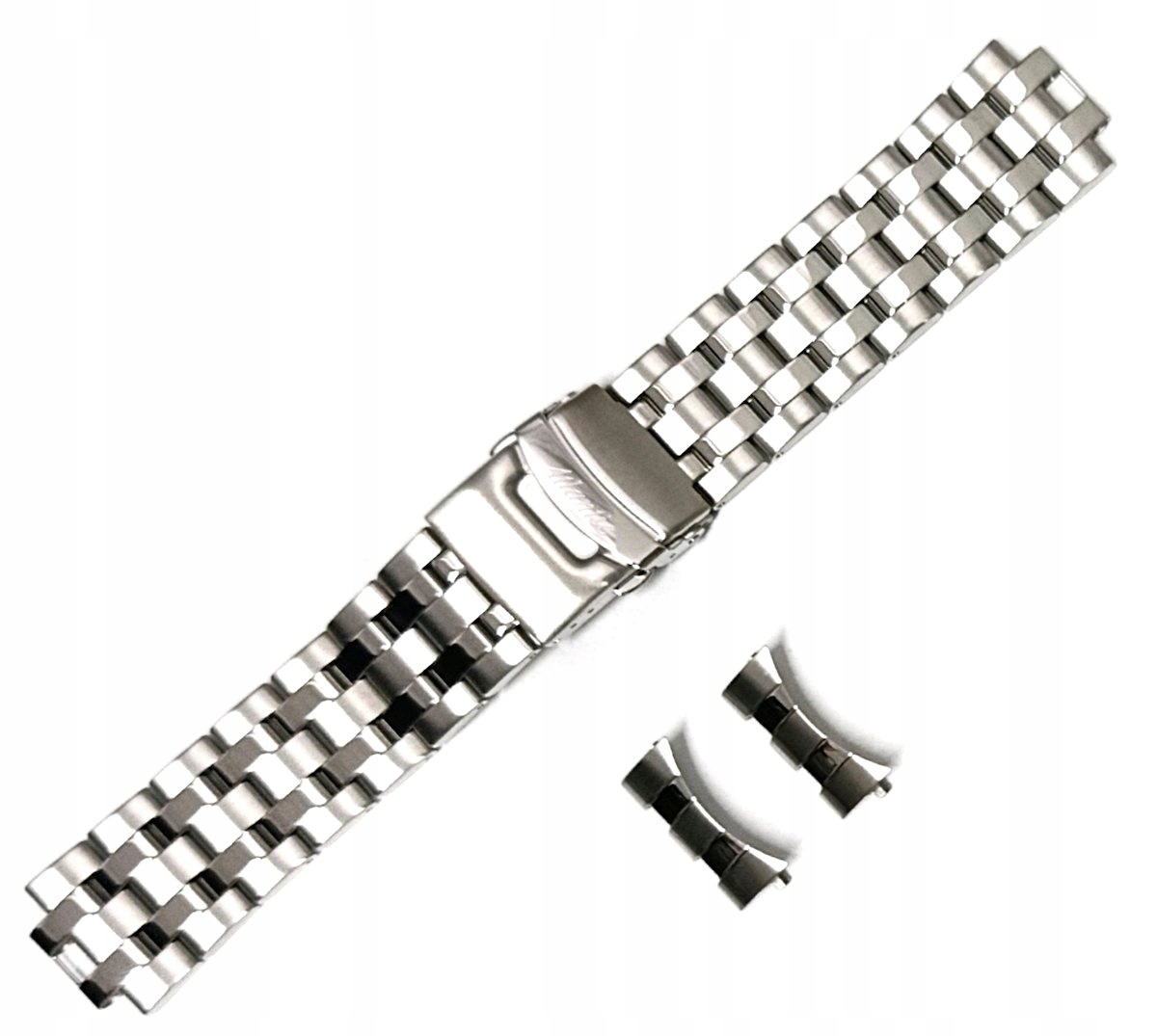 Originální Ocelový Stříbrný Náramek Pro Hodinky Atlantic Sealine 24 mm