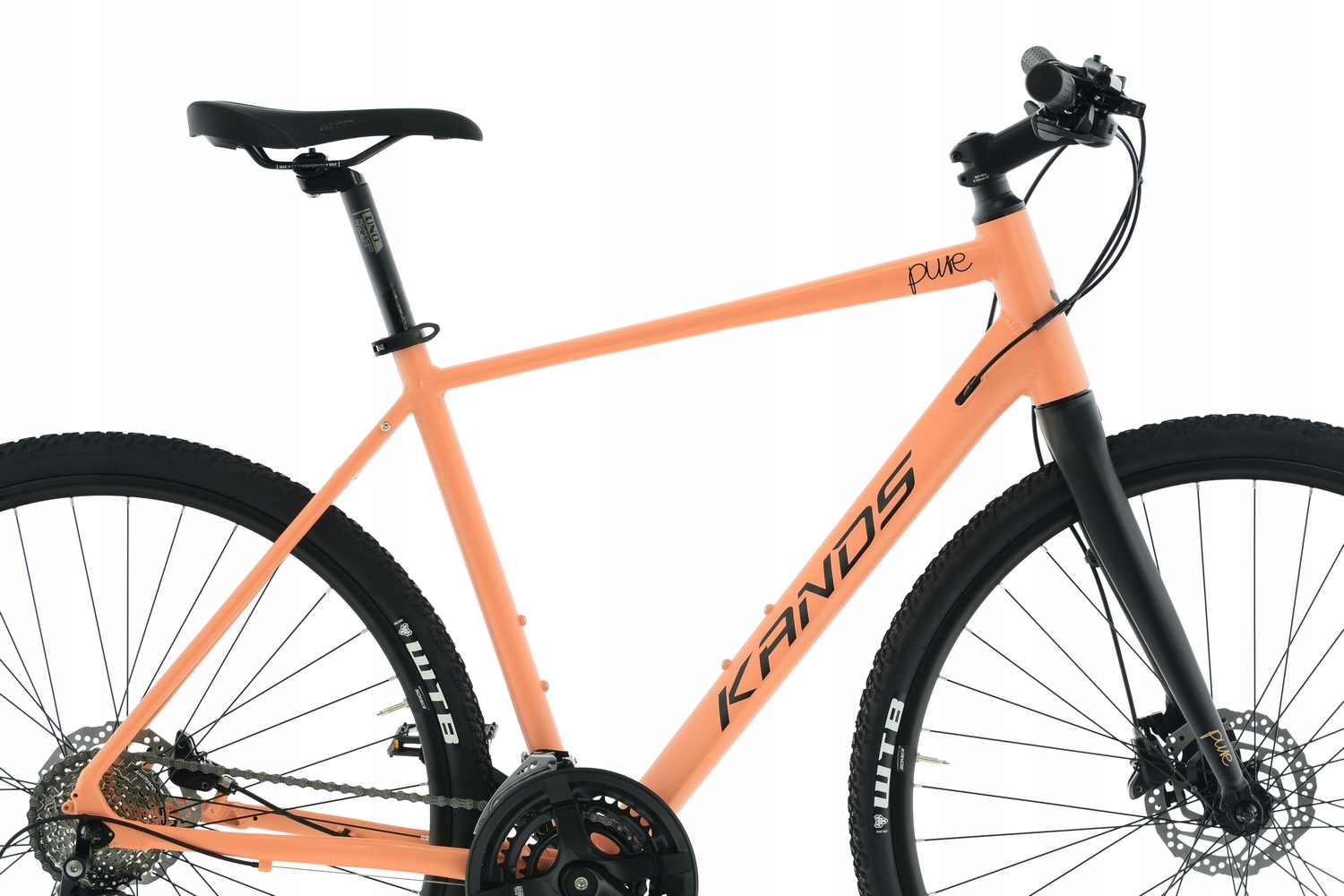 Rower Gravel/FITNESS Kands 28 PURE r55 cm pomarańcz Acera w super cenie!!