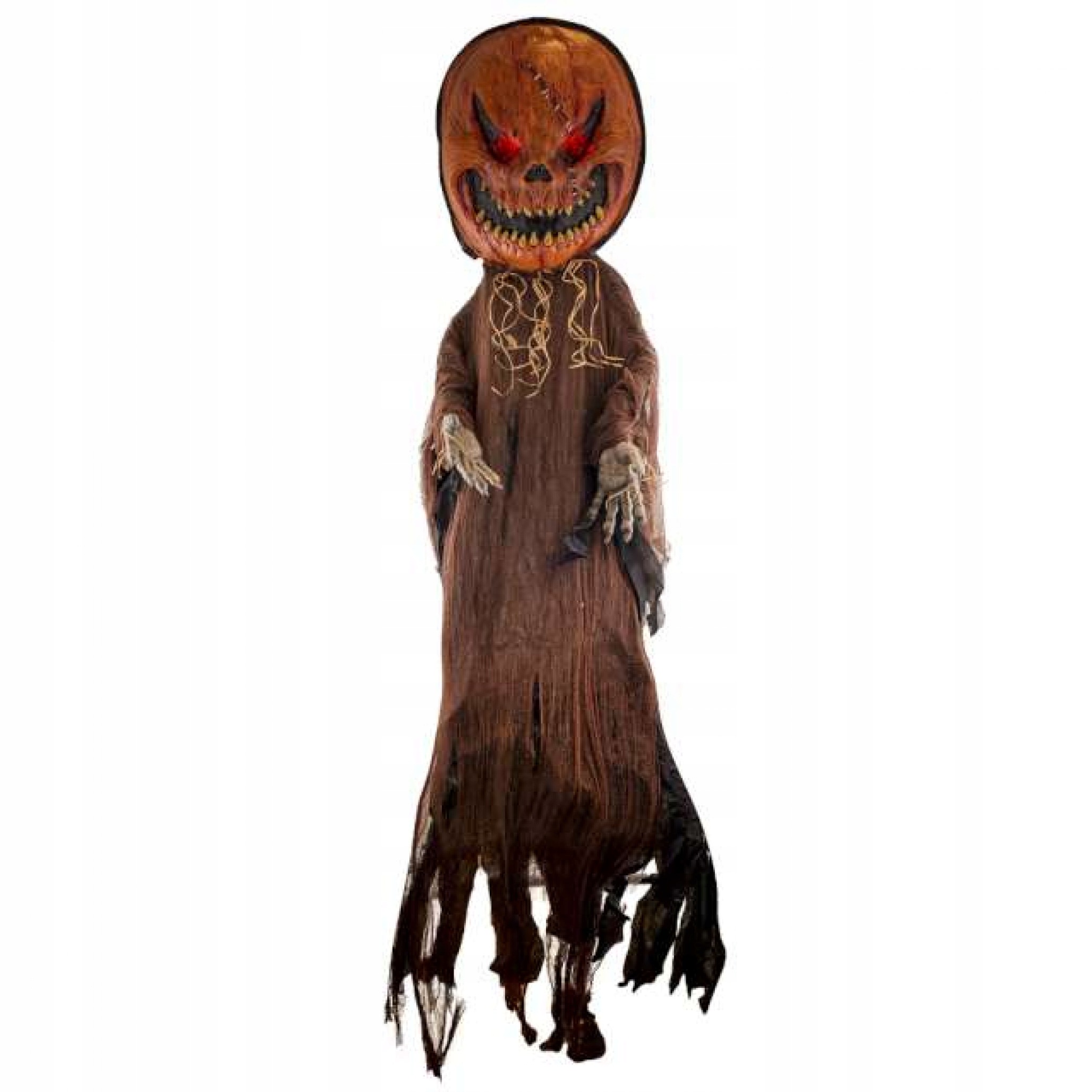 Duża Dynia na baterie Strach Na Wróble halloween Świecąca horror rekwizyt