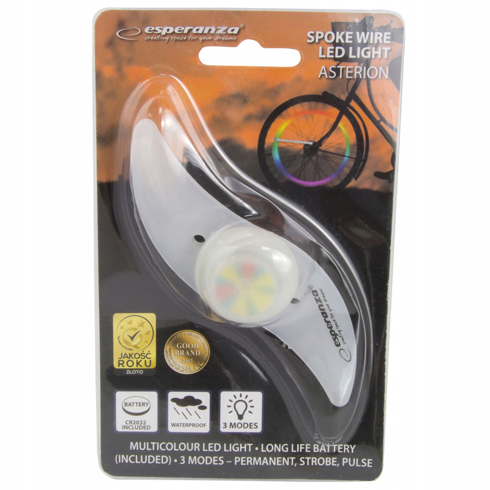 LAMPKA ROWEROWA LED na SZPRYCHY ŚWIATŁO DO ROWERU Marka PRO