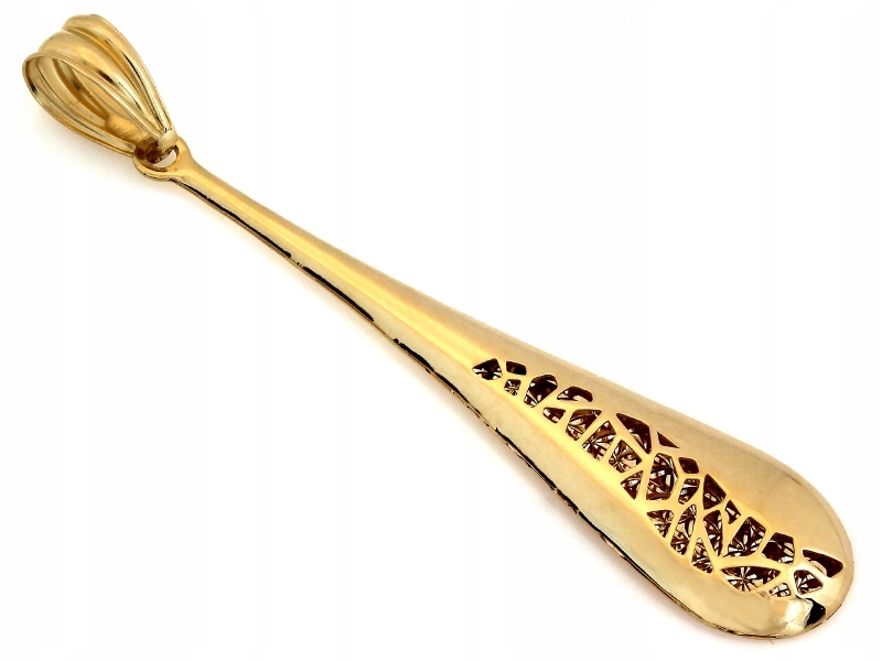 Zlatý přívěsek mačička 585 s prolamovaným vzorem přívěsek jako dárek pro maminku