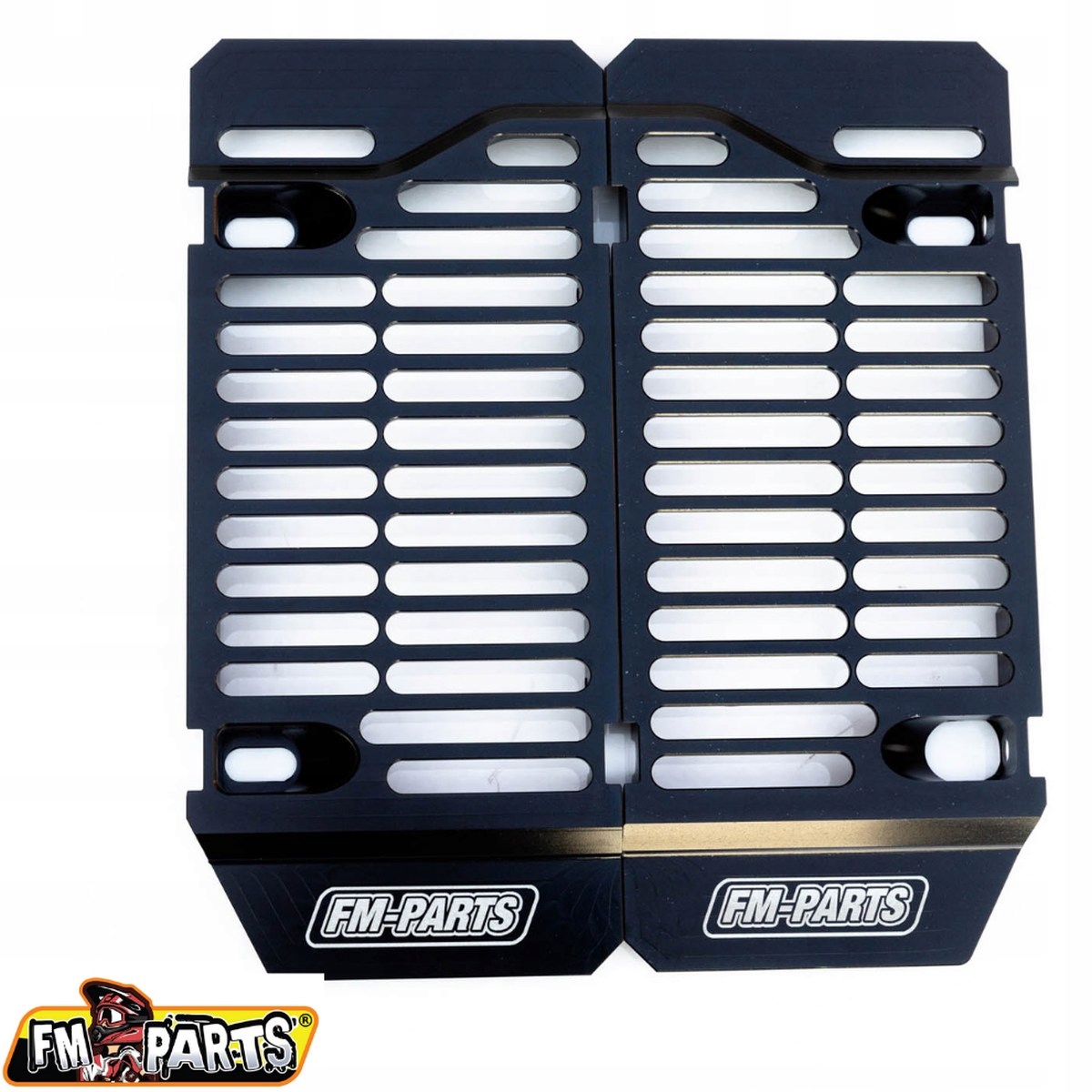 Fm-parts Kryt Chladiča (mriežky) Z Hliníka Sherco '14-'24 Farba Čierna