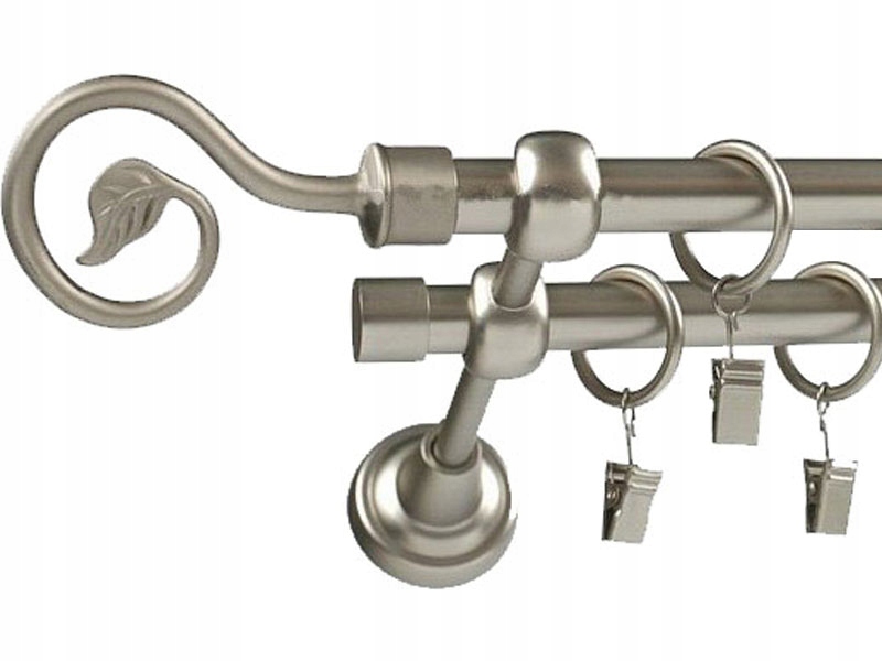 

Karnisze pro Design Metal Karnisz Podwójny 500 cm