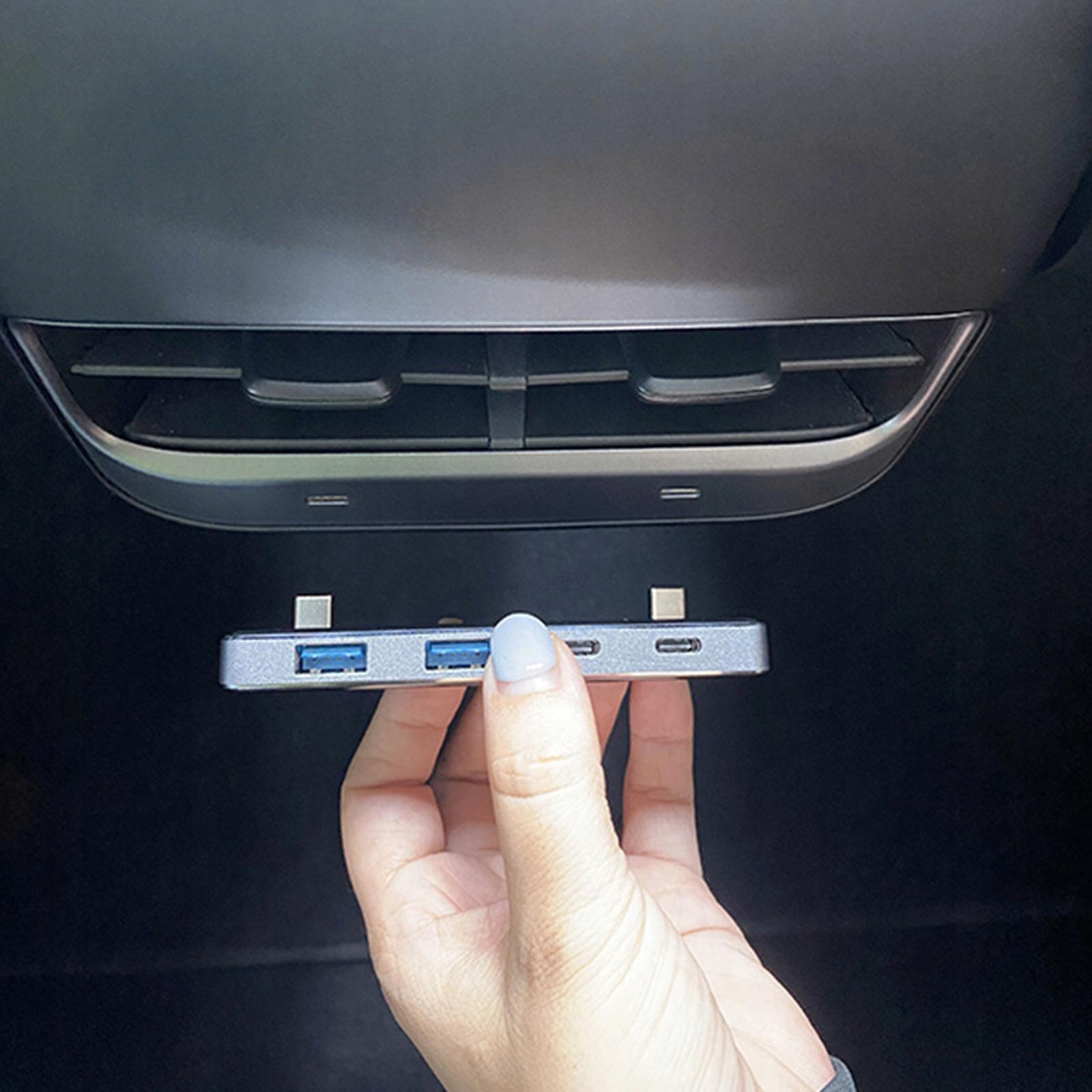 Prasku Car USB Extender 4 Port Interior Charging EAN (GTIN) 0784626713611