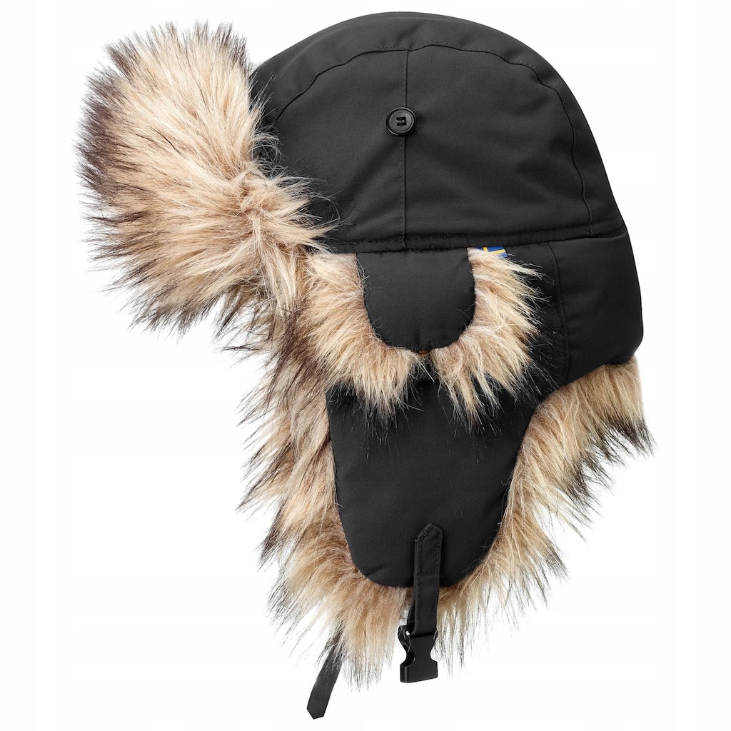 Fjällräven čepice, černá, velikost M