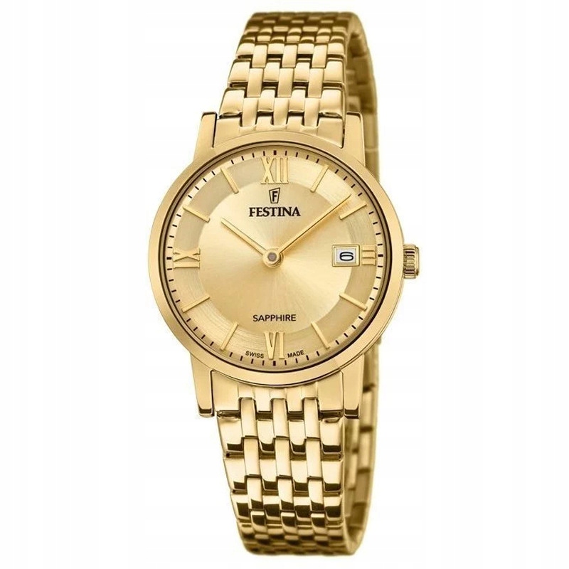 Dámské hodinky Festina F20021-2 zlaté