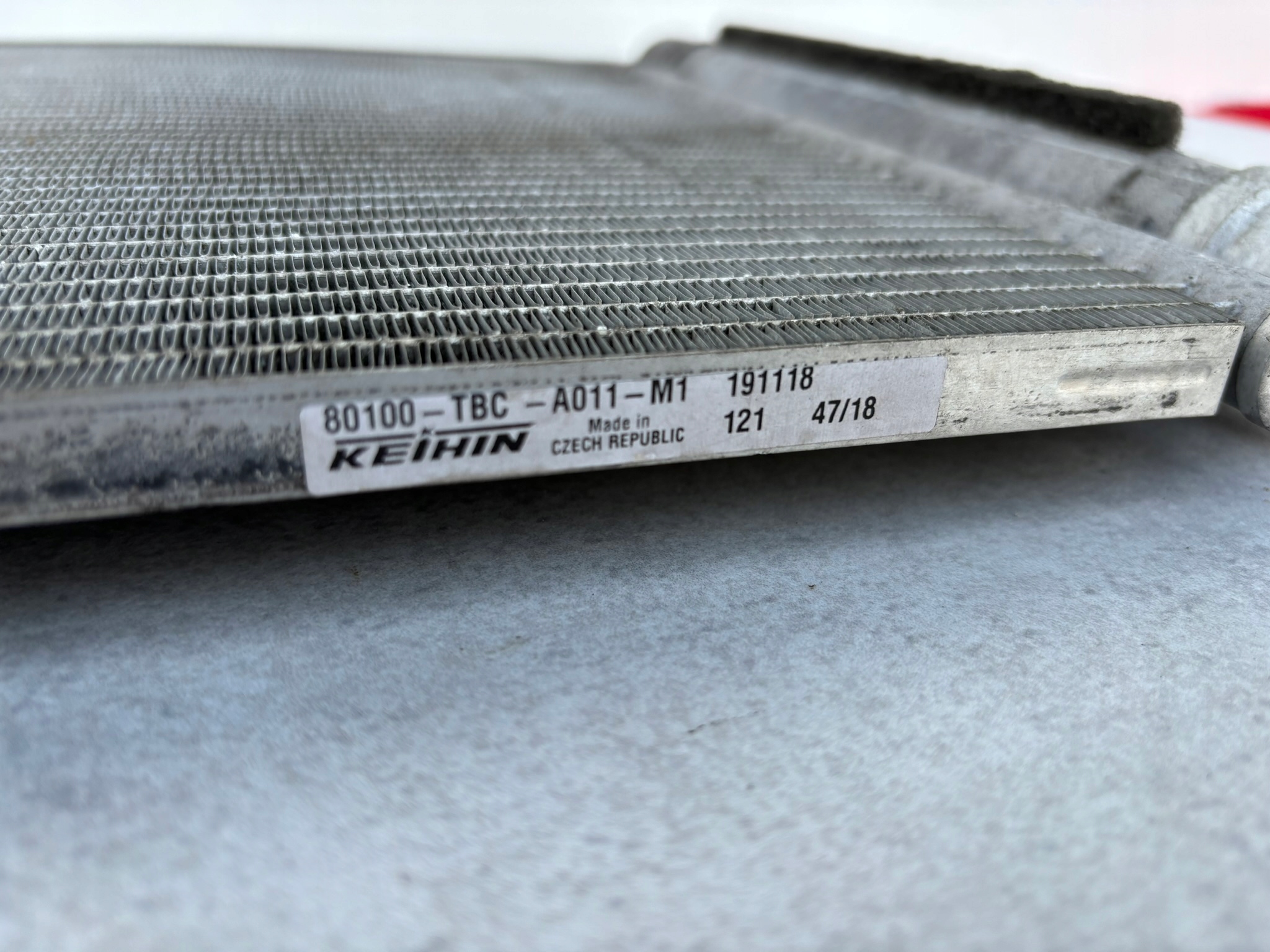 RADIATEUR CLIMATISATION HONDA CIVIC X VTEC 16-21 ROK KA2/S045