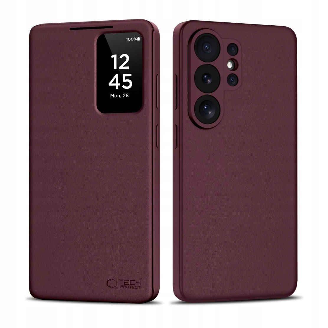 Etui do Samsung S26 Ultra Tech-Protect Smart Wallet bordowe
