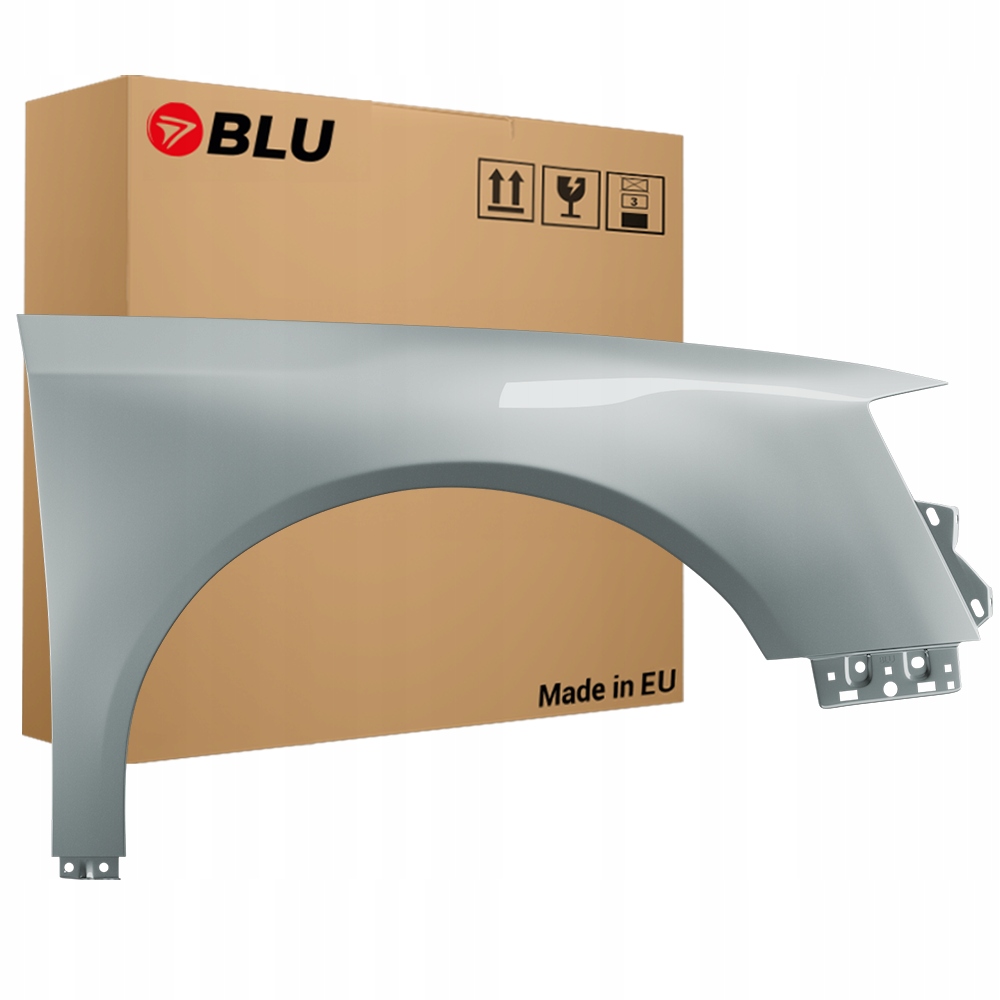 Blu Blatník Vw Passat B6 LR7L pravý stříbrný 05-10 přední