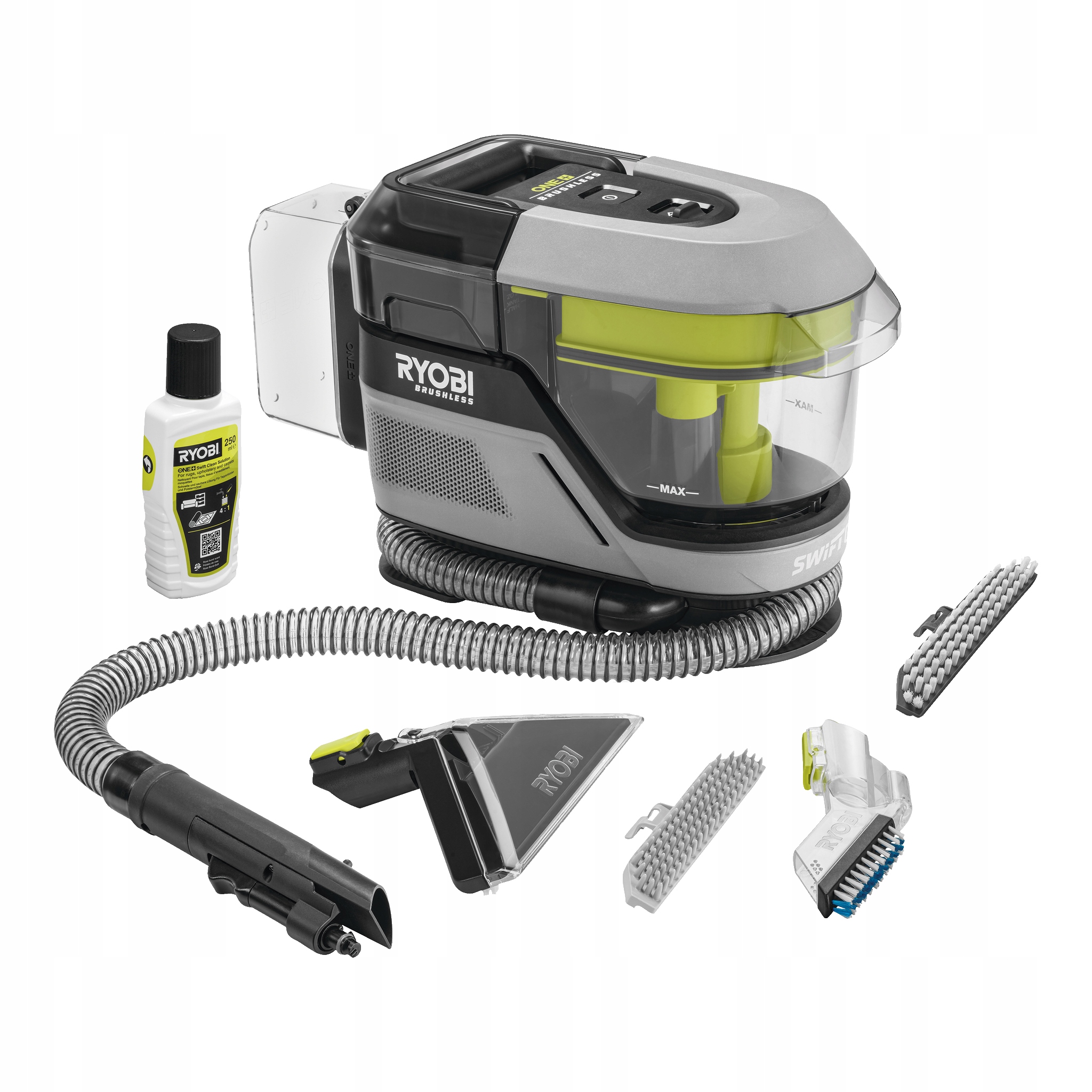 Akumulatorowy ręczny odkurzacz piorący 18 V Ryobi One+